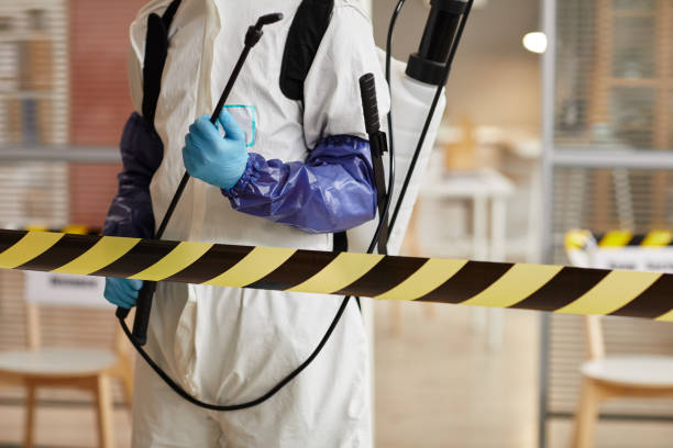 Professional Infectious Disease Decontamination technician working in Central City, NE